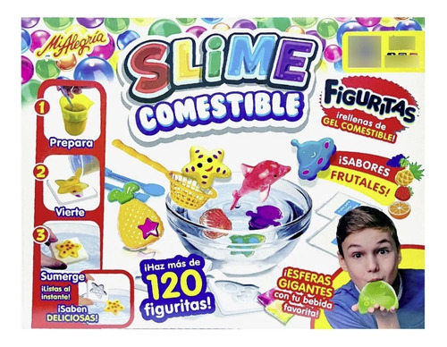 Slime Comestible Figuritas Viboritas Y Perlitas Mi Alegria