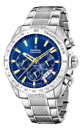 Reloj F20668/2 Festina Azul Hombre Timeless Chronograph