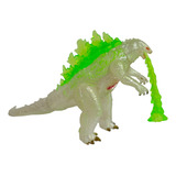 Figura Juguete Monstruo Godzilla White Con Luz