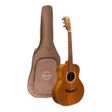 Guitarra Acustica Bamboo Ga38 Koa Con Tensor Y Funda 