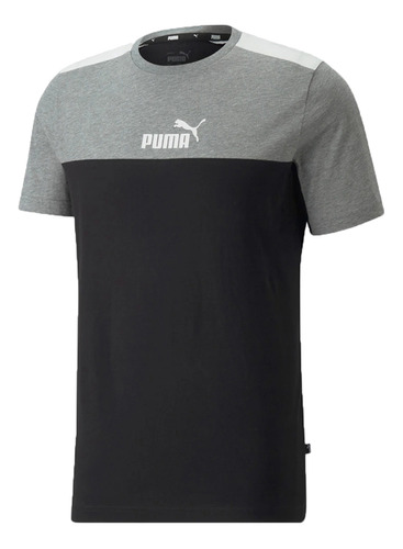 Remera Puma Moda Ess+ Block Hombre Ng Grm Tienda Oficial