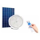 Lampara Solar 40w Para Techo, Plafón Uso Exterior Interior