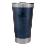 Copo Térmico Stanley Cerveja Azul 473 Ml Com Tampa Abridor