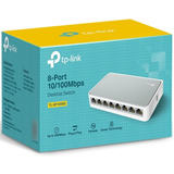 Switch 8 Puertos Tp-link 10/100 Mbps Tl-sf1008d Plug & Play