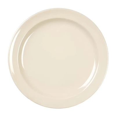 Platos Redondos Melamina Tratto 23cm Pack 9 Para Restaurante Evento