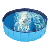 Piscina Plegable Para Mascotas, Plástico Duro, Portátil, Par