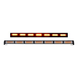 Barra Led Cob Estroboscopica 7 Mds Ambar 7p 7 Ds