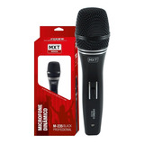 Microfone Dinâmico M-235 Black Profissional C/ Fio Cabo 3m