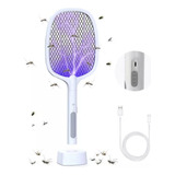 La Raqueta Eléctrica Recargable Mata Moscas Y Mosquitos