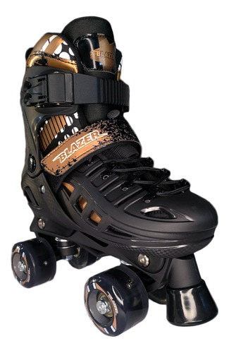 Patines 2 En 1 Ajustables Con Luz Led Urbano Para Calle