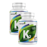 Kit 2 - Vitamina K2 Mk7 Menaquinona Melcoprol - 2x60 Cáps.