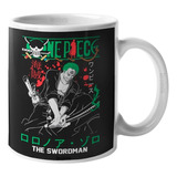 Tazón Taza Zoro Roronoa 2 One Piece Anime Ters Textil