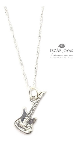 Collar Guitarra - Plata 925