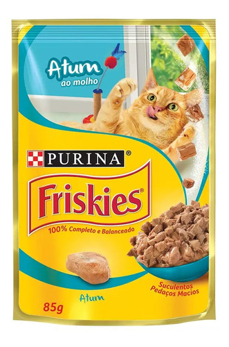 Friskies Sachê Atum Ao Molho 85g