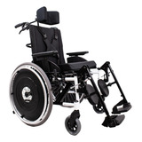 Cadeira De Rodas Ma3r Alumínio Reclinável Branca Ortomobil Cor Branco 46cm