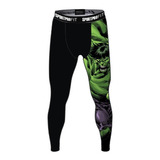 Calça Leg Masculina Estampada Térmica Compressão Academia Ln