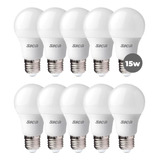 Lámpara Led Sica 15w Cálido / Frío - Pack X 10u