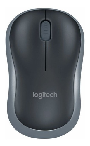 Mouse Logitech Inalambrico M185 Negro/gris