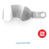 Tear Off Antiparra Eks Lucid X 20 Unidades Moto Mx Enduro