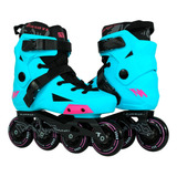 Patins Inline Freestyle Traxart Revolt Blue - 80mm Abec-9