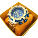 Relógio Ostenta Importado Luxo Masculino Dourado Pesado