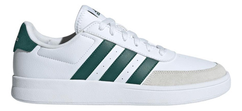 Tenis adidas Breaknet 2.0 Blanco Con Verde Para Hombre