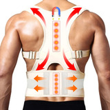 Fajas Para Hombre Con Chaleco Corrector De Postura Magnético