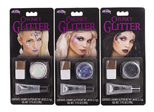 Glitter En Gel Purpurina Givré Brillos Para Rostro Y Cabello