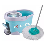 Balde Escurridor Centrifugador Mopa Cocina Baño Pisos Kld 