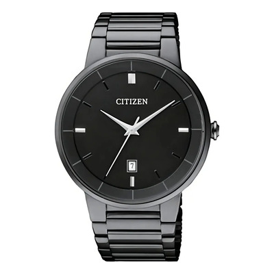 Reloj Citizen Quartz Ion Negro Bi501750e Time Square | Meses sin interés