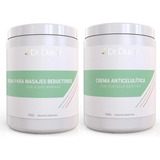 Kit Crema Reductora Masajes + Anticelulitica 1kilo Dr. Duval