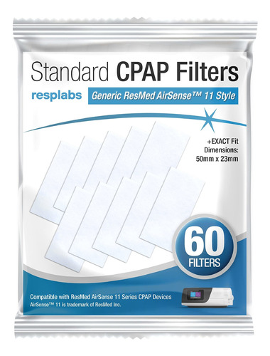Resplabs - Filtros Cpap Compatibles Con La Máquina Resmed .