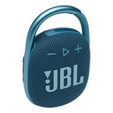 Alto-falante Portátil Jbl Clip 4 Bluetooth Azul - Usado