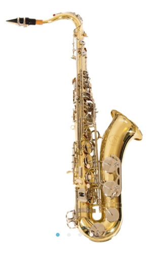 Saxofon Symphonic Tenor Neuvo Con Estuche Boquilla Cepillo