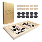 Juego De Mesa De Hockey De Madera Game Battle A