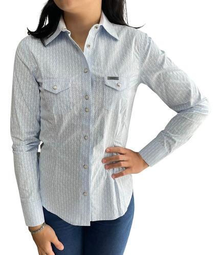 Camisa Amerizanizada London Azul Bebe Dágora