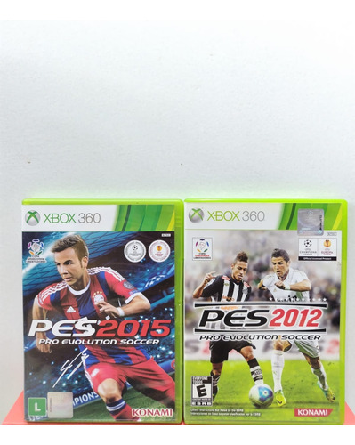 Jogos Xbox 360: Pro Evolution Soccer 2012 + Pes 2015