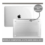 Capa Protetora Acrílico Para Macbook Pro 13 A1278 Lacrada