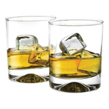 Set 6 Vasos Whisky Manhattan Bajo, Marca Cristar