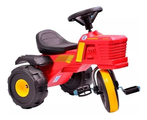 Triciclo Rodacross Tractor Au/016 Rojo