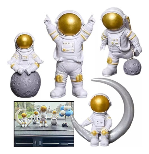 Adornos De Astronauta Para Figuras Decorativas Para Automóvi