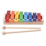 Instrumento Glockenspiel Para Crianças, Xilofone Compacto, P