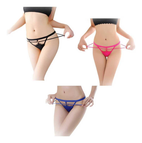 Tanga Sexy De Hilo Dental, Ropa Interior, Varios Colores