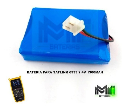 Bateria Reposicao Satlink Ws-6923 Ws-6933 Powerpack / Gosat