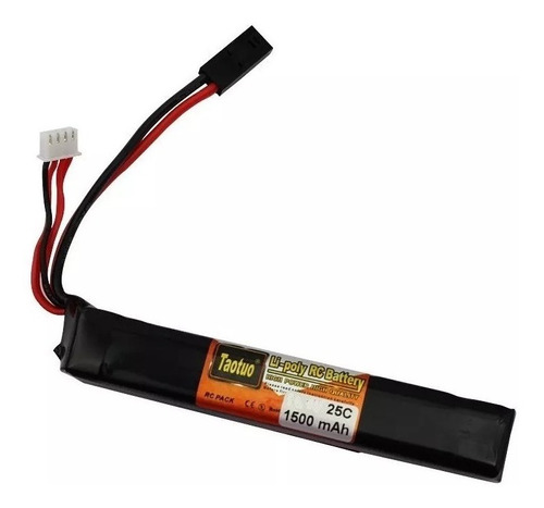 Bateria Lipo 11.1v 25c 1300mah Airsoft Replicas Paintball