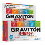 Gravitón Energy Minerales Vitaminas 60 Comp Alioth Pharma