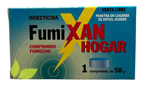 Fumixan Hogar Pastilla Insecticida, Cucaracha Plagas