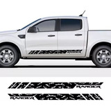 Vinil Stiker Estampado Rótulo Lateral Ford Ranger 2013-2021
