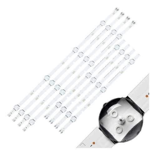 Kit Barra De Led Belígero 43j5200ag 43j5200 Novo Original