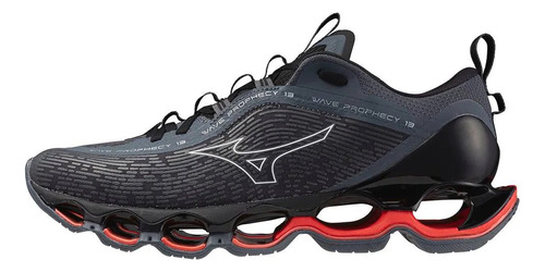 Tenis Mizuno Wave Prophecy 13 102183001 Cinza Original